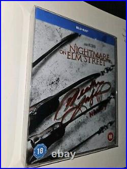 A NIGHTMARE ON ELM STREET STEELBOOK Blu Ray Autographed By HEATHER LANGENKAMP