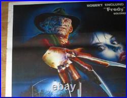A NIGHTMARE ON ELM STREET Wes Craven HORROR 1984 Original Turkish Movie Poster A NIGHTMARE ON ELM STREET Wes Craven HORROR 1984 Original Turkish Movie Poster