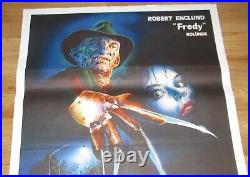 A NIGHTMARE ON ELM STREET Wes Craven HORROR 1984 UNIQUE Turkish Movie Poster A NIGHTMARE ON ELM STREET Wes Craven HORROR 1984 UNIQUE Turkish Movie Poster
