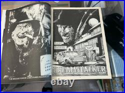 A NIghtmare On Elm Street #1 #2 Marvel 1989 Flat tight and glossy beauties