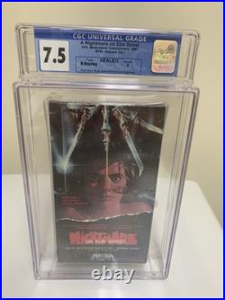 A Nightmare On Elm Street 1987 Sealed VHS CGC 7.5 Early Release A Nightmare On Elm Street 1987 Sealed VHS CGC 7.5 Early Release