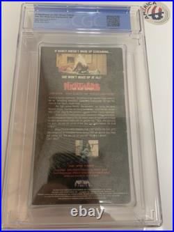 A Nightmare On Elm Street 1987 Sealed VHS CGC 7.5 Early Release A Nightmare On Elm Street 1987 Sealed VHS CGC 7.5 Early Release