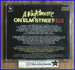A Nightmare On Elm Street 1 & 2 Freddys Revenge CD soundtrack score Rare