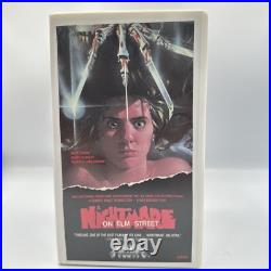 A Nightmare On Elm Street 1-5 VHS Lot MEDIA 1st Releases 80s Horror Clamshell