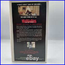 A Nightmare On Elm Street 1-5 VHS Lot MEDIA 1st Releases 80s Horror Clamshell