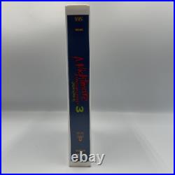 A Nightmare On Elm Street 1-5 VHS Lot MEDIA 1st Releases 80s Horror Clamshell