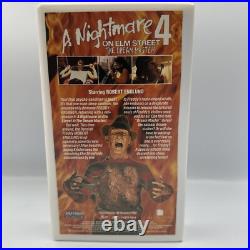 A Nightmare On Elm Street 1-5 VHS Lot MEDIA 1st Releases 80s Horror Clamshell