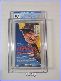 A Nightmare On Elm Street 1-6 1990 Sealed VHS CGC 9.4-9.8 Cert# 2001-2006 Lt 844