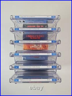 A Nightmare On Elm Street 1-6 1990 Sealed VHS CGC 9.4-9.8 Cert# 2001-2006 Lt 844