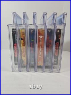 A Nightmare On Elm Street 1-6 1990 Sealed VHS CGC 9.4-9.8 Cert# 2001-2006 Lt 844