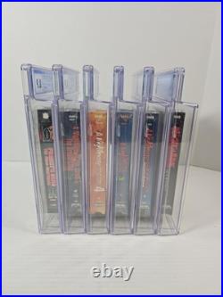 A Nightmare On Elm Street 1-6 1990 Sealed VHS CGC 9.4-9.8 Cert# 2001-2006 Lt 844
