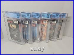 A Nightmare On Elm Street 1-6 1990 Sealed VHS CGC 9.4-9.8 Cert# 2001-2006 Lt 844