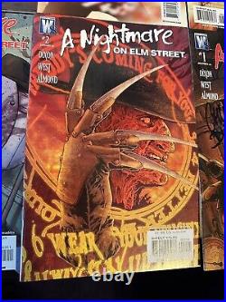 A Nightmare On Elm Street # 1-8 Wildstorm Full Comic Book Lot Signed Dixon