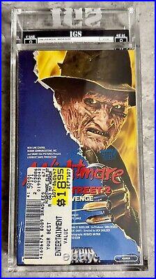 A Nightmare On Elm Street 2 Freddy's Revenge (1980) Media Vhs Igs Graded 8/10