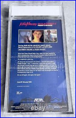 A Nightmare On Elm Street 2 Freddy's Revenge (1980) Media Vhs Igs Graded 8/10