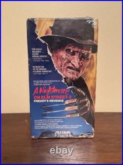 A Nightmare On Elm Street 2 Freddy's Revenge VHS Full Flap Media Release Sealed