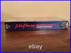 A Nightmare On Elm Street 2 Freddy's Revenge VHS Full Flap Media Release Sealed
