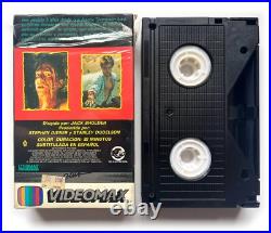 A Nightmare On Elm Street 2 Freddy's Revenge Videomax Betamax Beta Tape Mexico A Nightmare On Elm Street 2 Freddy's Revenge Videomax Betamax Beta Tape Mexico