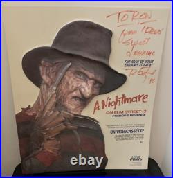 A Nightmare On Elm Street 2 Plastic 3d Poster Signed