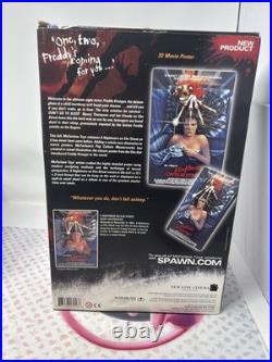 A Nightmare On Elm Street 3D Movie Poster Mcfarlane Toys Signed Langenkamp