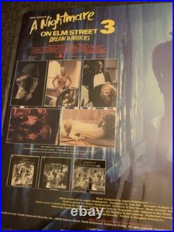 A Nightmare On Elm Street 3 Dream Warriors LP Vinyl Record STV 81314