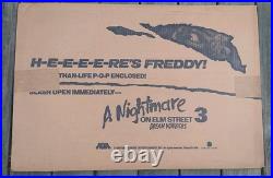 A Nightmare On Elm Street 3 Dream Warriors Standee P. O. P