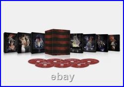 A Nightmare On Elm Street 4K Steelbook Collection 7 Film Library Case NEW