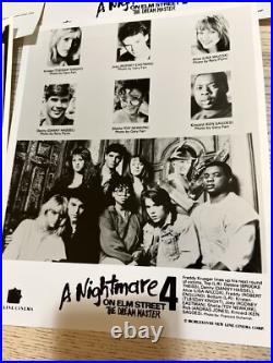 A Nightmare On Elm Street 4 Press Kit Freddy Krueger Dream Master Gloss Photos A Nightmare On Elm Street 4 Press Kit Freddy Krueger Dream Master Gloss Photos