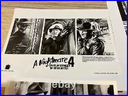 A Nightmare On Elm Street 4 Press Kit Freddy Krueger Dream Master Gloss Photos A Nightmare On Elm Street 4 Press Kit Freddy Krueger Dream Master Gloss Photos