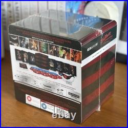 A Nightmare On Elm Street 4k + Blu Ray 7-film Steelbook Collection LE Numbered