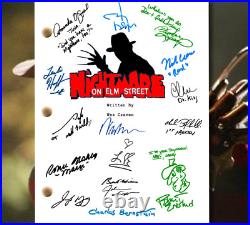 A Nightmare On Elm Street 5 Autograph Signed Scripts Collection Reprints, Freddy A Nightmare On Elm Street 5 Autograph Signed Scripts Collection Reprints, Freddy