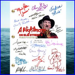 A Nightmare On Elm Street 5 Autograph Signed Scripts Collection Reprints, Freddy A Nightmare On Elm Street 5 Autograph Signed Scripts Collection Reprints, Freddy