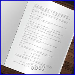 A Nightmare On Elm Street 5 Autograph Signed Scripts Collection Reprints, Freddy A Nightmare On Elm Street 5 Autograph Signed Scripts Collection Reprints, Freddy