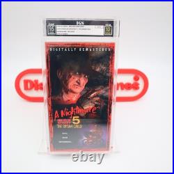 A Nightmare On Elm Street 5 Dream Child Igs Graded 9.5 Box & 10 Seal! New Vhs A Nightmare On Elm Street 5 Dream Child Igs Graded 9.5 Box & 10 Seal! New Vhs