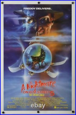 A Nightmare On Elm Street 5 Dream Child original movie poster 27x41 1989 ROLLED