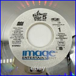 A Nightmare On Elm Street 5 The Dream Child It's A Boy Laserdisc LD Movie 1989