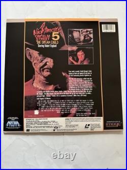 A Nightmare On Elm Street 5 The Dream Child Laserdisc 1989 Tested No rot