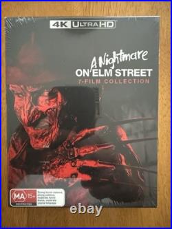 A Nightmare On Elm Street 7-film Collection 4k Ultra Hd Boxset Brand New Sealed