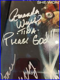 A Nightmare On Elm Street Cast Signed Poster 11 by 17 Freddy Krueger