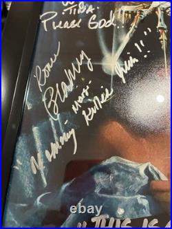 A Nightmare On Elm Street Cast Signed Poster 11 by 17 Freddy Krueger