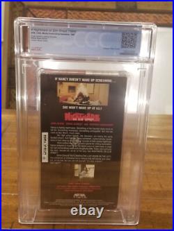 A Nightmare On Elm Street Cgc 9.2 -sealed Watermark 2nd Release 1987 Vhs