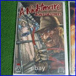 A Nightmare On Elm Street Comics Avatar Press Lot Of 6(5 Issue #1) Variant Cover