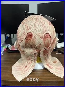 A Nightmare On Elm Street Freddy Krueger Latex Mask W Hat & Sweater Nwt