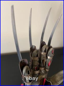 A Nightmare On Elm Street Freddy Krueger Metal Glove Halloween Horror Razor