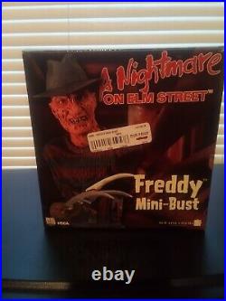 A Nightmare On Elm Street Freddy Krueger Mini Bust Neca Reel Toys