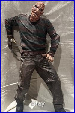A Nightmare On Elm Street Freddy Krueger Motion Activated Sound 18 Figure NECA