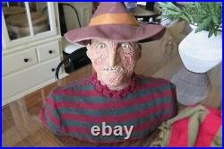 A Nightmare On Elm Street Freddy Krueger Talking Bust Life-size In Box Neca Xtrs