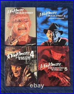 A Nightmare On Elm Street Hardcover Book Lot RARE 90s Original Freddy Krueger