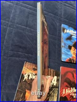 A Nightmare On Elm Street Hardcover Book Lot RARE 90s Original Freddy Krueger
