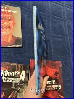 A Nightmare On Elm Street Hardcover Book Lot RARE 90s Original Freddy Krueger